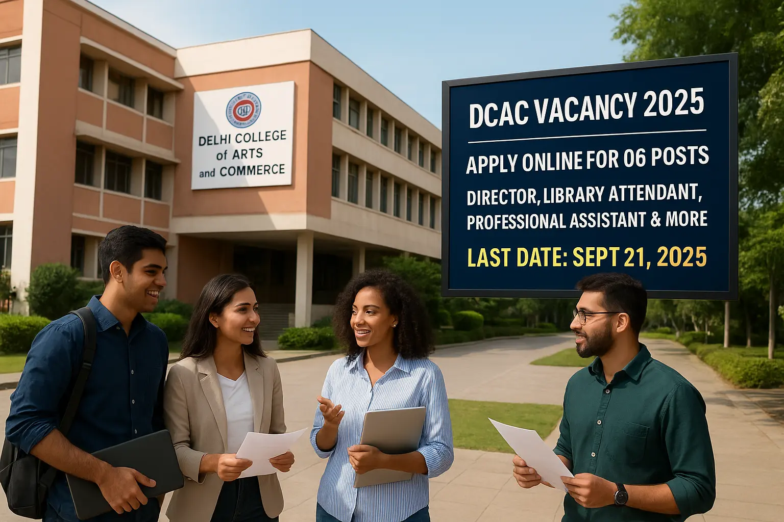 DCAC Vacancy 2025