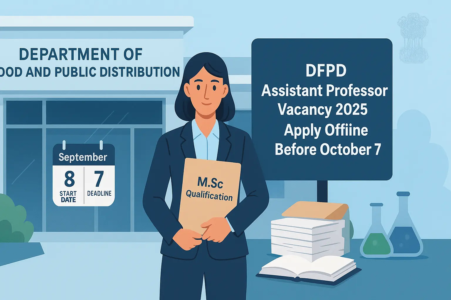 DFPD Assistant Professor Vacancy 2025